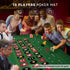 70" 35" YUZPKRSI x Roulette Casino Mat, Roll-up Poker Mat for Table with Carrying Bag, Professional Poker Table Mat