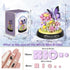 582 Set, QLT QIAOLETONG Flower Bouquet Building Kit for Adults, Animals Flowers PCS Botanical Collection Mini Building