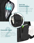 Backpack, Backpack 2 TravelBlack Mancro Diaper Bag Extra Large Capacity Baby Diaper with Insulated Pockets and Stroller