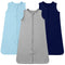 TotAha Sleep Sack, 0-6 Months, 3 Pack, Buttery Soft Wearable Blanket with 2-way Zipper for Boys & Girls