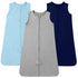 TotAha Sleep Sack, 0-6 Months, 3 Pack, Buttery Soft Wearable Blanket with 2-way Zipper for Boys & Girls