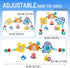 6-12 Adjustable Baby Stroller Arch Toy, Car Seat Toys for Infants Months Bassinet Hanging Toy Bar Attachment