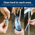 Set 3-Pack Dr. Brown's Silicone Cleaning Brush with Bottle, Spout, and Straw Brush, + Soft Touch No Scratch Baby Bottle