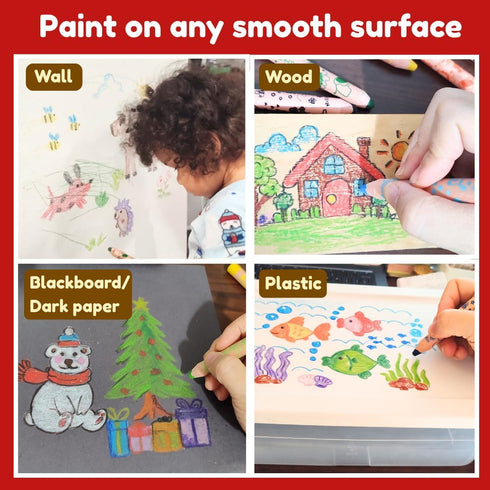 3 1 12 2 SparkBright Club - Jumbo Pencils in function, colors Non-Toxic Toddler Pencils Break-Resistant, Easy Grip