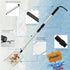 Waybas 4pcs Shelling Scooper Tools for Beach, Adjustable Shark Tooth Sand Sifter with Mesh Shell Collecting Bag