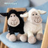 6.5" Black Sheep Stuffed Animals, Soft Lamb Plush Toys for Newborns, Great Birthday and Baby Shower Gifts
