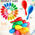 66 Packs 6 Vinsot Mini Maracas for Kids Neon Maracas Bulk Shakers Mini Noisemaker Mexican Party Favors for Cinco de