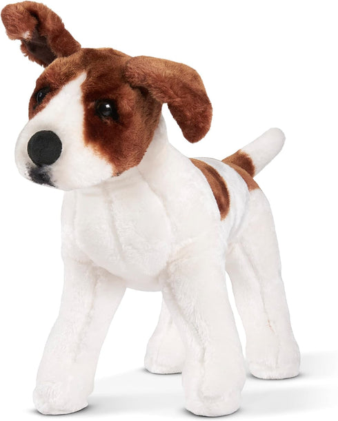 Melissa & Doug Giant Jack Russell Terrier Stuffed Animal Dog, Over 12 Inches Tall