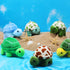 36 Pcs Mini Turtle Stuffed Toy Bulk, Cute Plush Turtles for Ocean Themed Party Favors