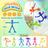 12 Pack LESONG Quiet Fidget Toys for Kids: Bendable Sensory Toys with Suction Cups - Fidget Toys for Autism ADHD
