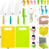 23 Sets, Set PCS Kids Cooking Kitchen Tools for Toddlers' Real Cooking, Kids Kitchen Knife with Cutting Board Kid Safe