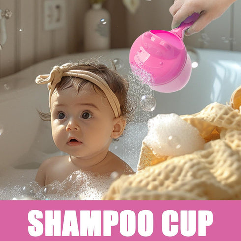 Generic 21x16x10.5cm Bath Rinser Cup for Kid Hair Rinse, Pourer, Durable Bath Tool for Washing Head | Bathtub Shower