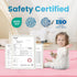 1.3" 28x72 Tummy Thick Baby Play Mat for Floor, Foam Time Mat, Padded Support Soft Plush Bedside Rugs for Infant Kids