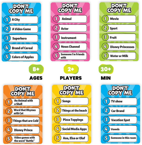 Viral Studios Don't Copy Me | The Party Card Game Where Matching Gets You Eliminated Fast-Paced Game for Friends