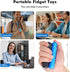 (2 Pack) LESONG Pain Fidget Toys for Adults: Rotating Spiky Grippie for Sensory Input - Pain Stim Fidget Toys
