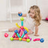 Toddler Magnetic Blocks - Magnetic Balls and Rods, Educational Magnet Building Blocks for 3-5+ Year Old Girls Boys