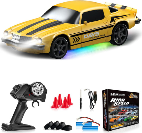 Remote Control Car RC Drift Car 2.4GHz 1:24 4WD 15KM/H High Speed