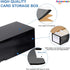 Trading Card Storage Box with Dividers, Cardboard Organizer for Baseball, Sports, Game, Playing Card Collection, Pack