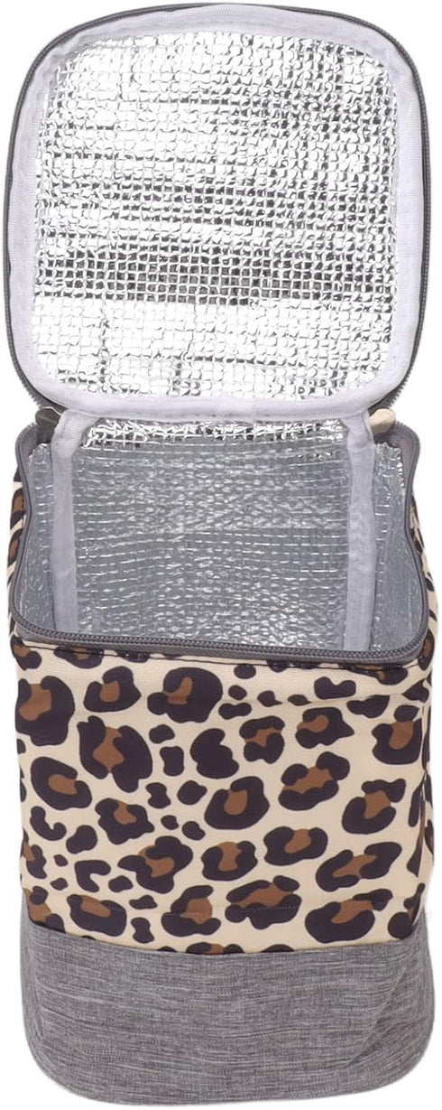 RiToEasysports Insulated Baby Bottle Bag, Aluminum Foil Isolation Large Capacity Breast Milk Cooler Oxford Fabric