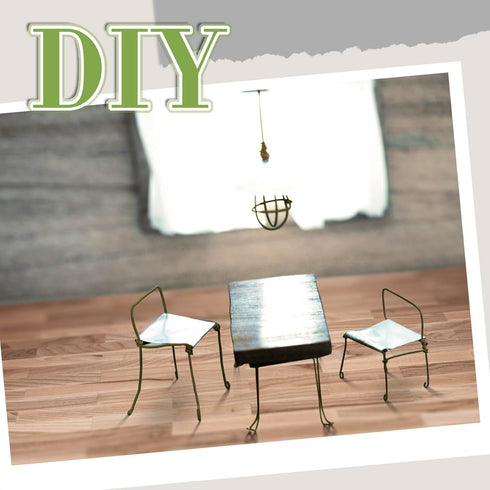 12 8.27 11.69 Inch Flutesan Pcs Miniature Dollhouse Wallpaper and Flooring Peel and Stick Mini DIY Self Adhesive