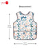 1-3 Joyo roy Mess Proof Baby Bibs for Eating Waterproof Toddler Bibs Years Soft Machine Washable Sleeveless Baby Smock