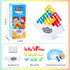 Generic 64 2 Pcs Stack Game for Adult & Kids, Balance Stacking Blocks Game for Players+ Family Games, Parties, Travel