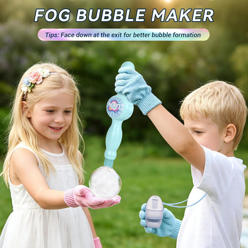 TTKADIY Elastic Bubble Fog Wand,Fog Bubble Machine,Bubble Machine,Fun Science Experiments, Kids Toys, Parent-Child