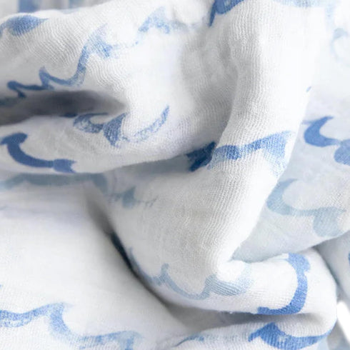 Little Unicorn Premium Cotton Swaddle Baby Blanket | Breathable Fabric | for swaddling, Play, Nursing & More (High