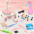 8-12,Ceramic 6+ Skirfy Pottery Wheel for Kids Beginners with Light,Arts and Crafts for Kids Ages Wheel with Painting