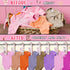 Closet 8PCS, Baby Dividers Western Cowgirl/Wild West Rodeo Themed Wooden Double-Sided Clothes Size Hanger Organizer
