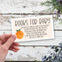 m&h invites 50 Little Cutie Books for Baby Shower Request Cards - Gender Neutral or Girl Baby Shower Inserts