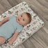ZoUbqchY 32''16'' Vintage Duck Bows Floral Changing Pad Covers for Baby Girls Boys Green Mallard Ducks Fitted Changing