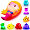 Bath Toys for Toddlers Baby, 8 Pack Light Up Toys - Bathtub Toy Flashing LED Light for Kids