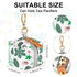 2 Baby Pacifier Case with Clip, Baby Pacifier Holder Pouch Box for Diaper Bag, Holds Pacifiers for Travel Outdoor