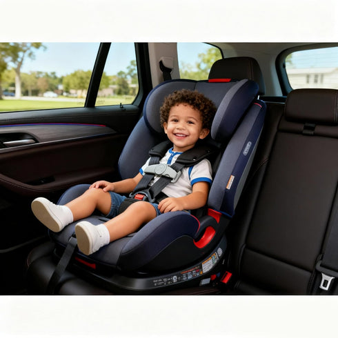 Tumkew 1 Pack) Anti Escape Car Seat Buckle Guard & Chest Harness Clip Lock - Child Safety Buckle Lock for Kids