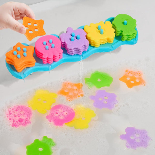 Bath Toys for Kids Ages 1-3 Mold Free Bath Toys for 1+