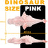 40In 2Lb Weighted Stuffed Animals, Cute Pink Plush Dragon Toy for Kids and Adults