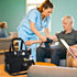 Jaffzora Nurse Tote Bag for Work with Padded Laptop Sleeve, Large Clinical Bag for Nursing Students, Nursing Essentials