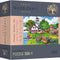 Trefl Summer Haven 501 Piece Jigsaw Puzzle, Wood Craft, 15"x20" Irregular Shapes for Adults and Children