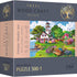 Trefl Summer Haven 501 Piece Jigsaw Puzzle, Wood Craft, 15"x20" Irregular Shapes for Adults and Children
