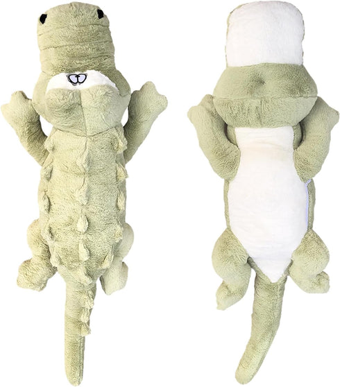Hofun4U 46 inch Alligator Plush Pillow, Alligator Stuffed Animal, Home Decoration Christmas Valentines Birthday Gift