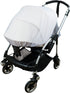 Mosquito and Bug Net for Baby Strollers, Bassinets, Cradles, and Car Seats - Safe Mesh White Buggy Cover