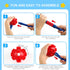 SpringFlower Fort Building Kit for Kids - 100 Pcs STEM Construction Toys for Indoor & Outdoor Creative Play