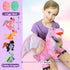 7 21.6 inch 4 2 Muiteiur Piece Dragon Stuffed Animals, Soft Plush Pink Dragon with Baby Toys and Eggs, Gift for Kids