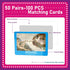 Gisgfim 50 Pairs Memory Matching Game, Famous Paintings Concentration for Adults, Fun Educational Matching Game