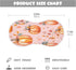 YETTASBIN Watercolor Pumpkin Muslin Baby Burp Cloth, Super Soft Absorbent Cotton Burp Rag Baby Bibs Feeding Cloth