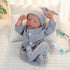 18 Inch 3+ WOOROY Realistic Reborn Baby Dolls - Full Vinyl Body Lifelike Reborn Boy Doll Poseable Real Life Newborn