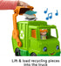 Fisher-Price Little People Musical Toddler Toy - Recycling Truck Garbage Vehicle with Figure for Pretend Play Ages 1+