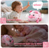 6-12-18 1 Tummy 1st 7 8 9 10+ Baby Musical Toys for Months, Musical Piggy Toys for Toddler Year Old Baby Girl, Infant