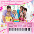 37 Kids Keyboard Piano, Keys Keyboard Electric Digital Piano, Early Learning Educational Musical Toys Piano for Kids
